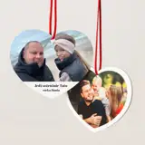 Prezent na Dzień Chłopaka personalizowana zawieszka do auta ze zdjęć