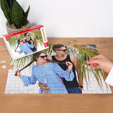 Puzzle ze zdjęcia z wakacji fotopuzzle 500 el. z pudełkiem