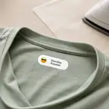 Imienniki na odzież naprasowanki arkusz 58 sztuk własny tekst grafika emoji okulary