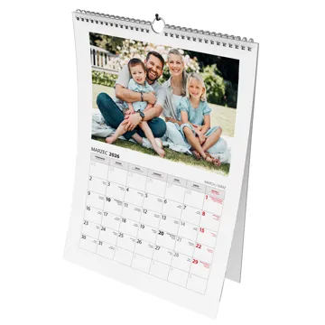 Fotokalendarz A3 z Twoich zdjęć terminarz na ścianę