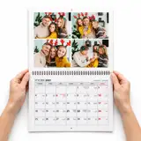 Fotokalendarz A3 z własnymi zdjęciami duży format personalizowany prezent na święta