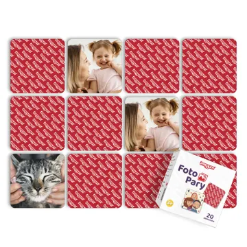 Gra pamięciowa fotoPary karty memo z Twoich zdjęć 10 par