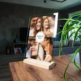 Ramka ze zdjęciem na szkle akrylowym plexi kolaż zdjęć A4