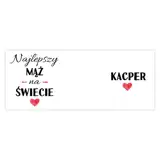 Personalizowany kubek z imieniem prezent dla męża