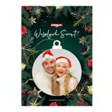 Personalizowana bombka na choinkę z Twoim zdjęciem + opakowanie prezentowe