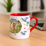 Kubek dziecięcy z własnym zdjęciem nadrukiem imieniem