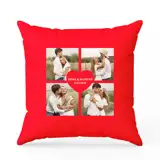 Poduszka dla Zakochanych Wasze Zdjęcia z Datą i Podpisem