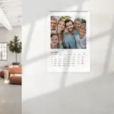 Kalendarz ścienny ze zdjęciami na prezent dla całej rodziny A4 na spirali