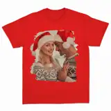 Koszulka ze zdjęciem własnym nadrukiem napisem czerwona męska rozmiar 3XL