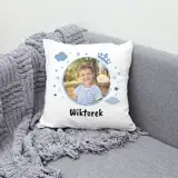 Poduszka personalizowana ze zdjęciem i imieniem prezent na Dzień Dziecka