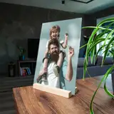 Zdjęcie na szkle na prezent dla taty 21x30 cm