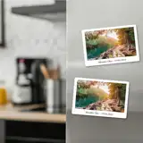 Magnes ze zdjęciem na lodówkę 10x7 cm panorama z napisem