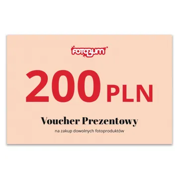 Voucher Prezentowy o wartości 200 zł