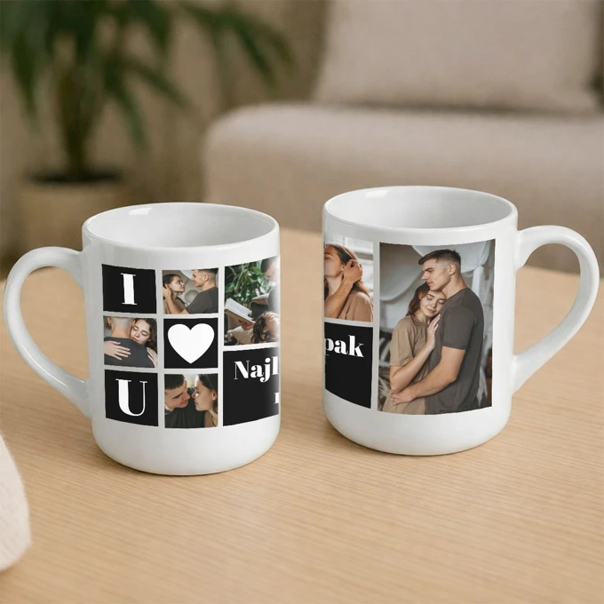 Kubek dla chłopaka ze zdjęciem i napisem personalizowany prezent