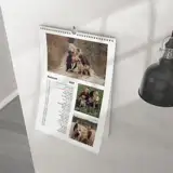 Fotokalendarz ścienny z Twoimi zdjęciami kolaż A3+