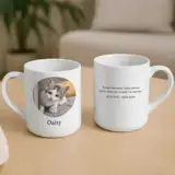 Kubek ze zdjęcia Twojego psa kota pamiątka po zwierzaku