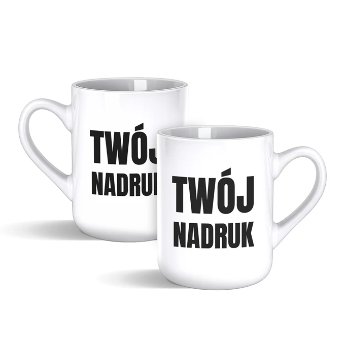 Biały kubek z Twoim nadrukiem zdjęciem grafiką