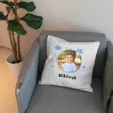 Poduszka personalizowana ze zdjęciem i imieniem prezent na Dzień Dziecka