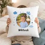 Poduszka personalizowana ze zdjęciem i imieniem prezent na Dzień Dziecka