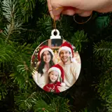 Akrylowa bombka ze zdjęciem full foto