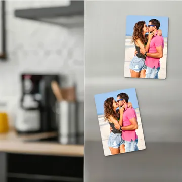 Magnes ze zdjęcia z wakacji 7x10 cm wykończenie matowe