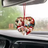 Personalizowany prezent na Mikołajki zawieszka do auta z Twoich zdjęć