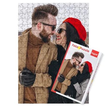 Puzzle ze zdjęcia na prezent dla chłopaka na Walentynki 252 el. z pudełkiem