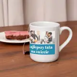 Kubek z własnym zdjęciem dla najlepszego taty na świecie
