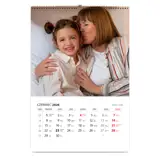 Fotokalendarz na prezent dla Dziadków 13-stronicowy duży format A3+ Twoje zdjęcia