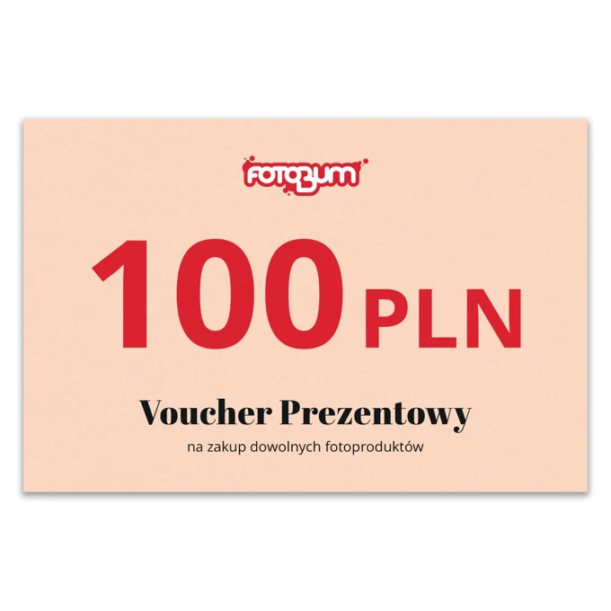 Voucher Prezentowy o wartości 100 zł