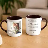 Kubek ze zdjęciem dla Mamy Najlepsza Mama personalizowany prezent