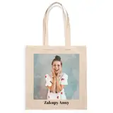 Torba bawełniana z własnym zdjęciem nadrukiem