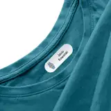 Naprasowanki imienne na ubrania szkolne dla dzieci 58 sztuk potworek niebieski