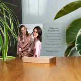 Podziękowanie dla świadków świadkowej na ślub wesele ramka zdjęcie na szkle akrylowym 15x21 cm