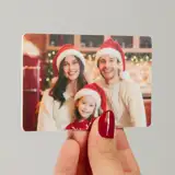 Magnes akrylowy ze zdjęciem na lodówkę prostokąt średni full foto