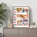 FotoKalendarz ze zdjęć plakatowy Mix Zdjęć kolaż A3