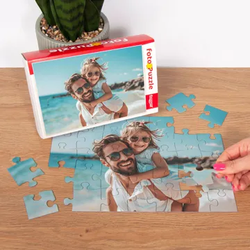Puzzle ze zdjęcia z wakacji fotopuzzle 35 el. z pudełkiem