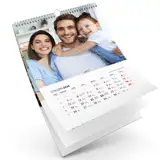 Personalizowany kalendarz ze zdjęciami na 2026 rok ścienny 13 stron na prezent A4