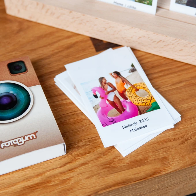 Zdjęcia polaroid mini z wakacji na pamiątkę z wakacji odbitki 40 sztuk