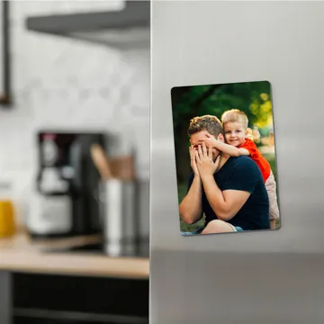 Foto magnes ze zdjęcia na lodówkę 10x15 cm wykończenie matowe