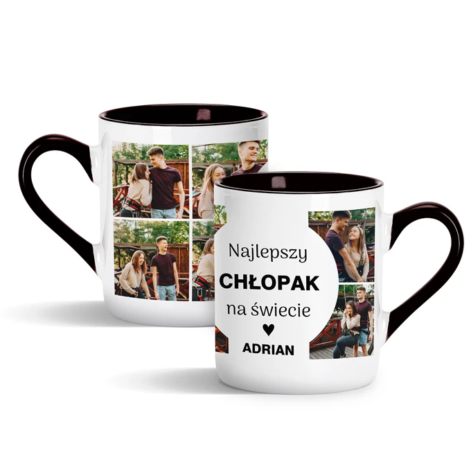 Kubek ze zdjęciem dla Chłopaka Najlepszy Chłopak personalizowany prezent