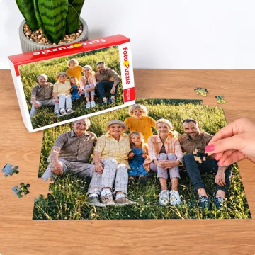 fotoPuzzle z pudełkiem ze zdjęcia 252 elementy