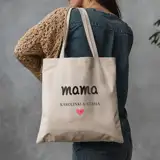Torba z nadrukiem na zakupy dla mamy prezent na Dzień Mamy