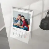 Kalendarz ścienny dla dziadka ze zdjęciami na prezent A3 na spirali