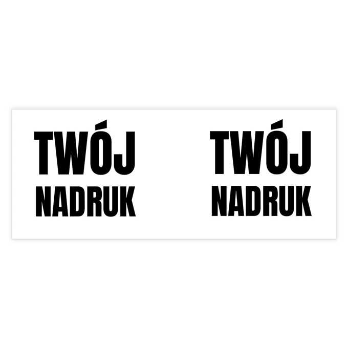 Kubek z Twoim nadrukiem własnym projektem czarne ucho czarny środek