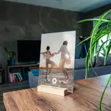 Ramka spotify z Twoim zdjęciem na szkle akrylowym 15x21 full foto