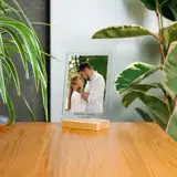 Zdjęcie na szkle dla zakochanych Nasz Wyjątkowy Dzień 15x21 cm