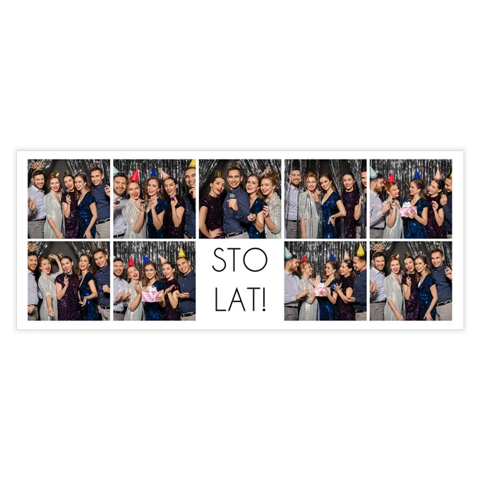 Kubek ze zdjęciem na urodziny Twój nadruk z czarnym wnętrzem