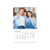 Personalizowany kalendarz ze zdjęciami na 2026 rok ścienny 13 stron na prezent A4