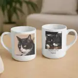 Kubek ze zdjęciem Twojego kota personalizowany prezent dla miłośników kotów